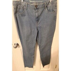 Women’s Size 18W Natural Reflections Straight Leg Jeans NWT